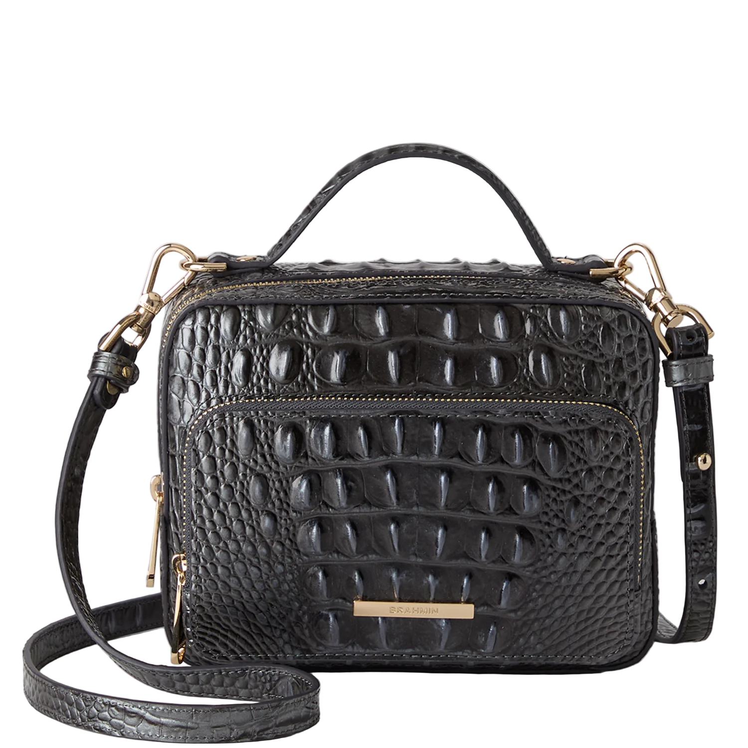 Brahmin Melbourne Collection Tori Crossbody, Charcoal