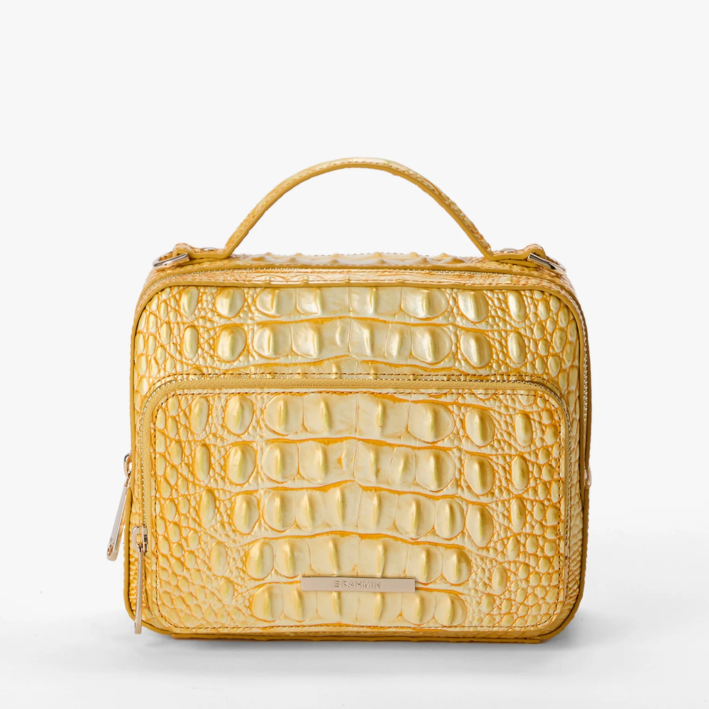 Brahmin Melbourne Collection Tori Crossbody, Lemon Drop