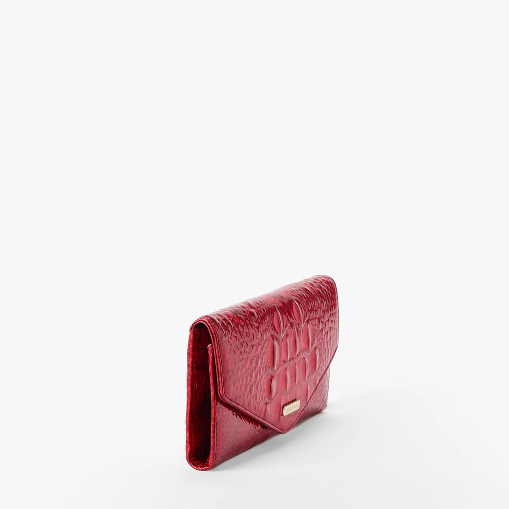 Brahmin Melbourne Collection Veronica Red Opal