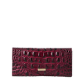 Brahmin Melbourne Collection Veronica Wallet, Cherry Lacquer