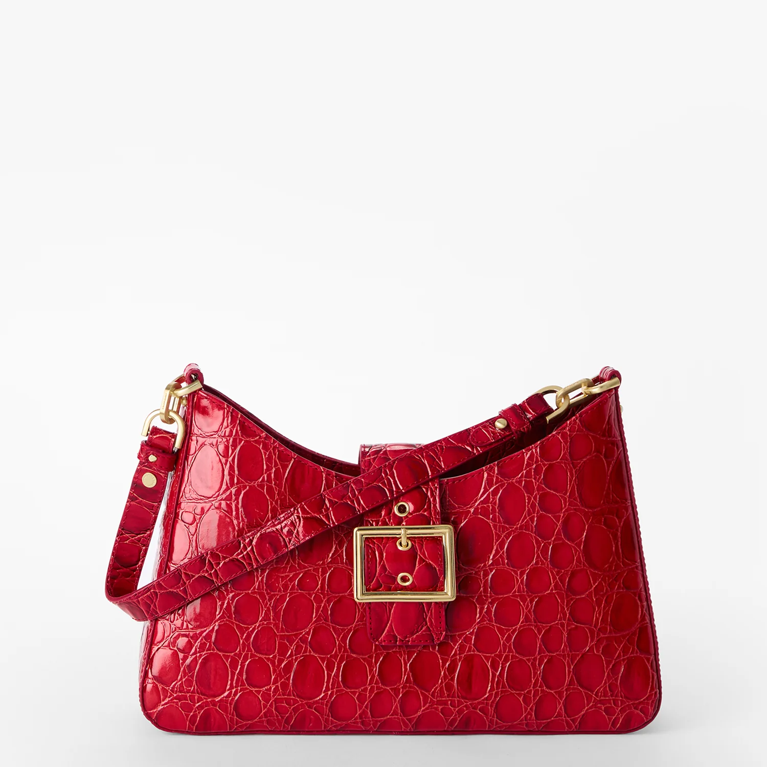 Brahmin Vanderbilt Collection Esme Shoulder Bag, Sriracha