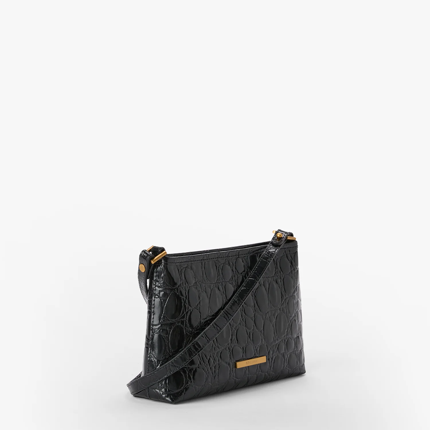 Brahmin Vanderbilt Collection Lorelei Shoulder Bag, Black Vanderbilt