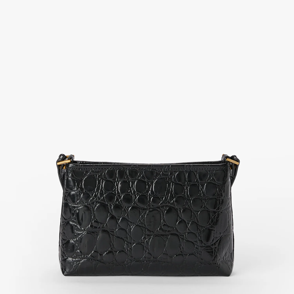 Brahmin Vanderbilt Collection Lorelei Shoulder Bag, Black Vanderbilt