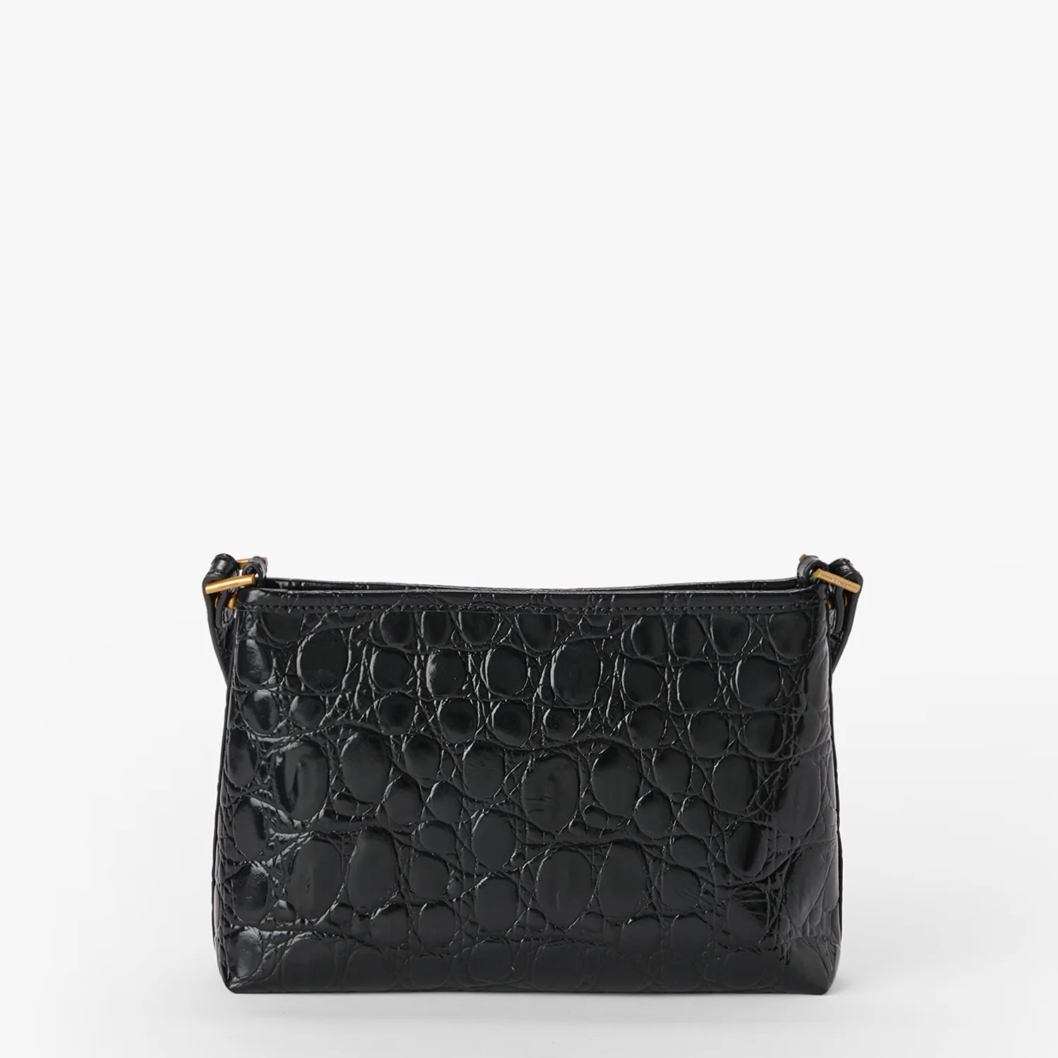 Brahmin Vanderbilt Collection Lorelei Shoulder Bag, Black Vanderbilt