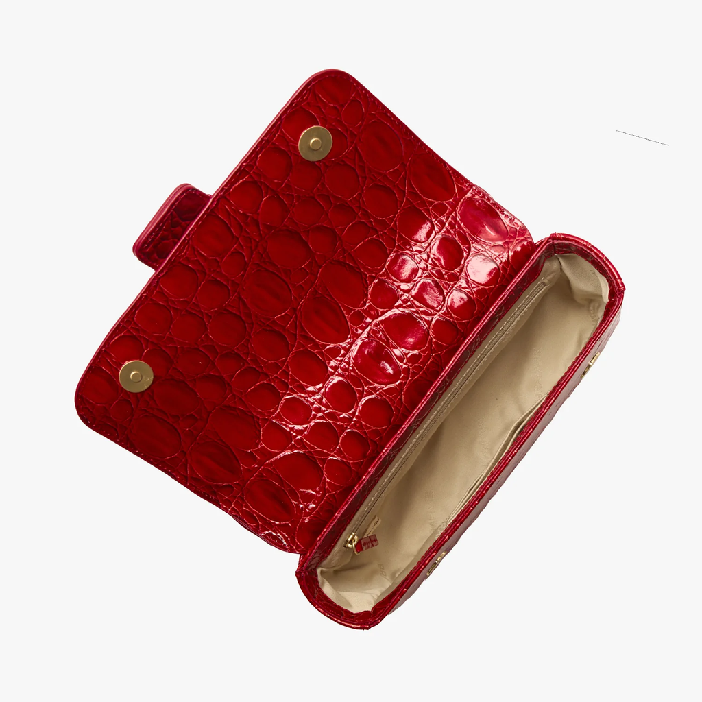 Brahmin Vanderbilt Collection Rosa Crossbody, Sriracha