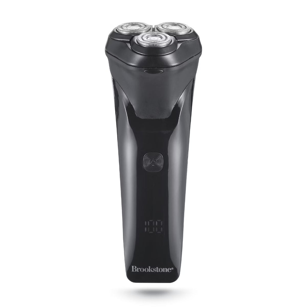 Brookstone 3 Head Flex Rotary Shaver