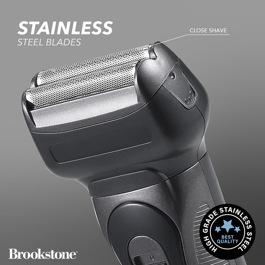 Brookstone Electric Foil Shaver