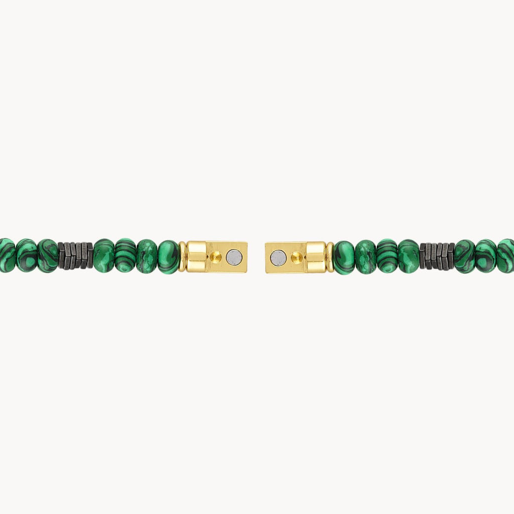 Bulova Malachite Bracelet