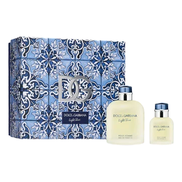 DOLCE & GABBANA- Light Blue 2 Piece Gift Set