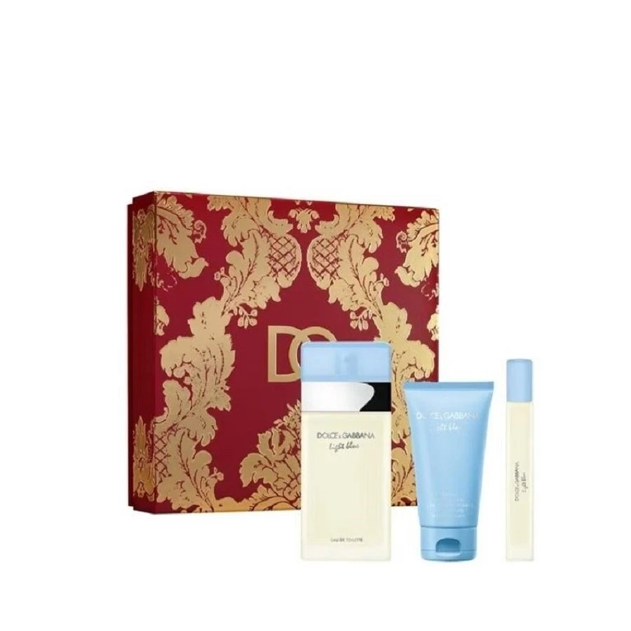 DOLCE & GABBANA - Light Blue 3 Piece Gift Set