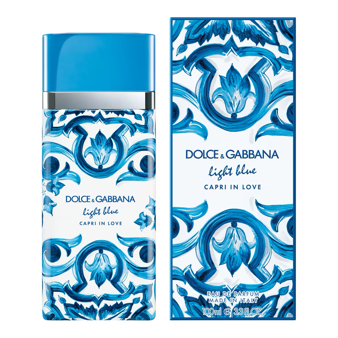 DOLCE & GABBANA - Light Blue Capri in Love Eau de Parfum, 3.4 oz
