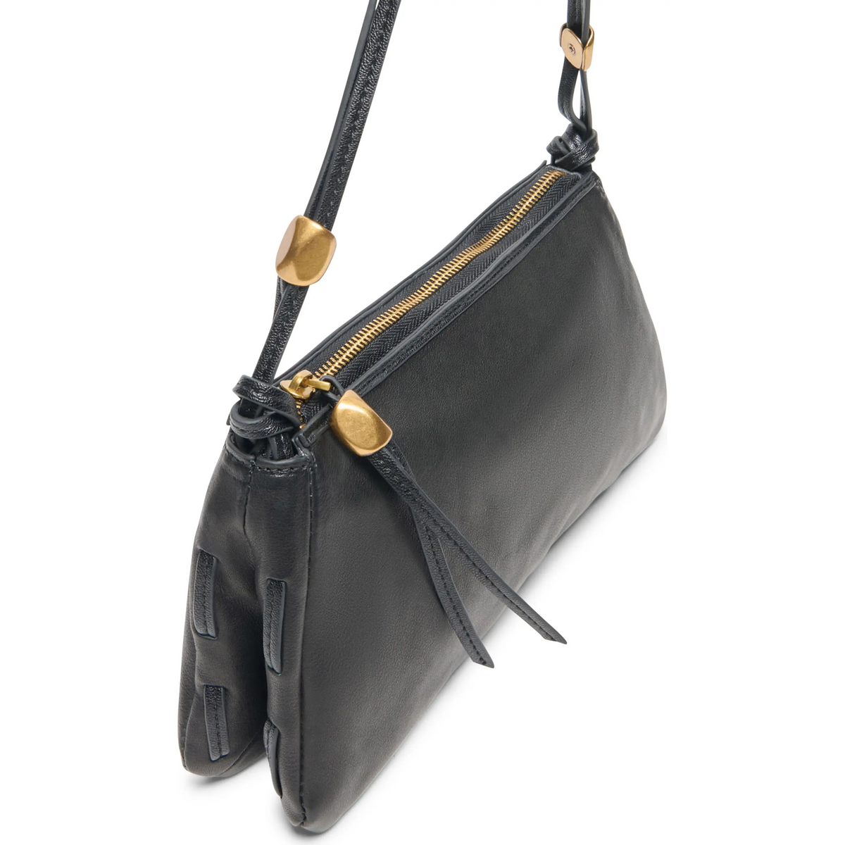 Dolce Vita Solara Leather Shoulder Bag, Black