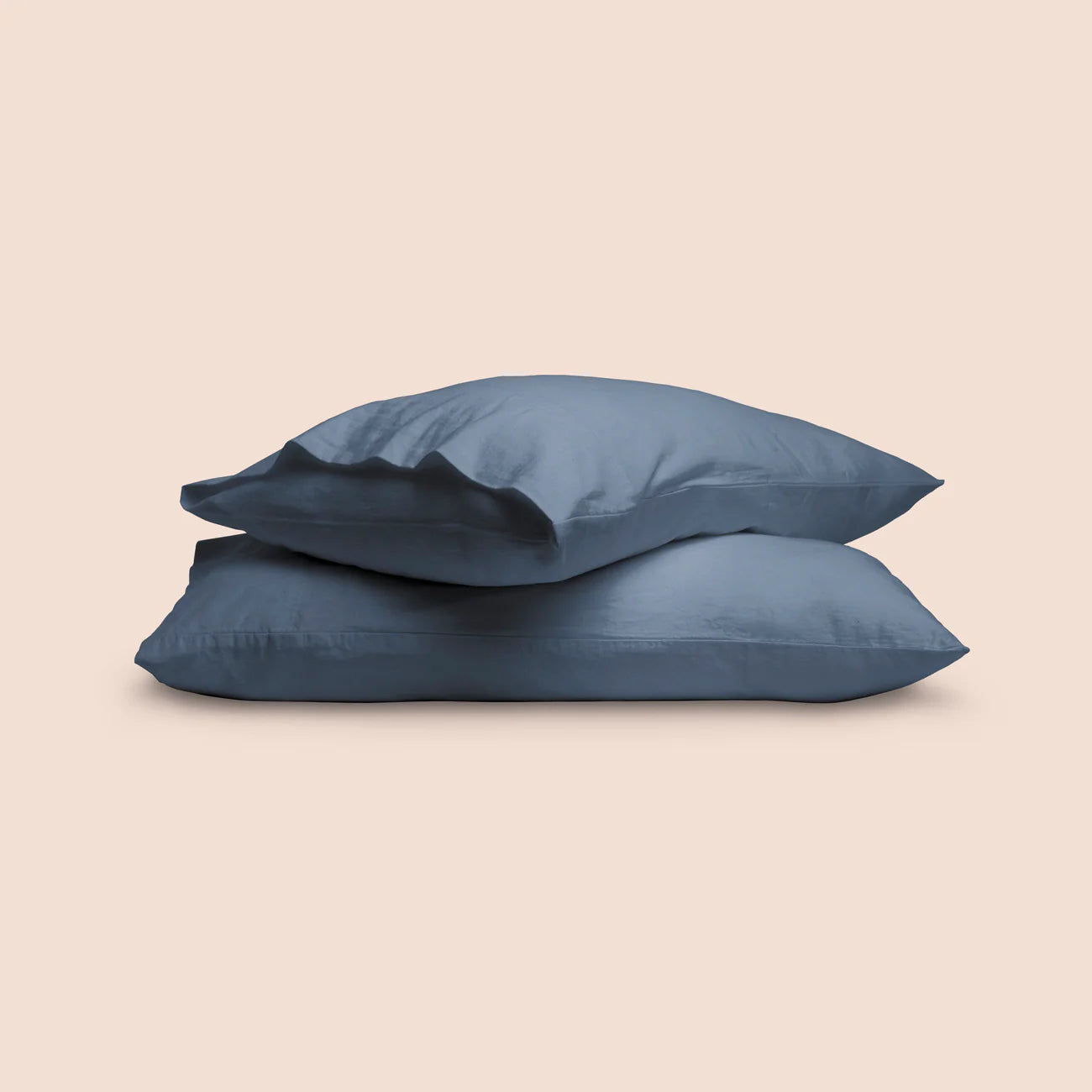 Dr. Weil Blended Linen Sheets, Catalina Blue