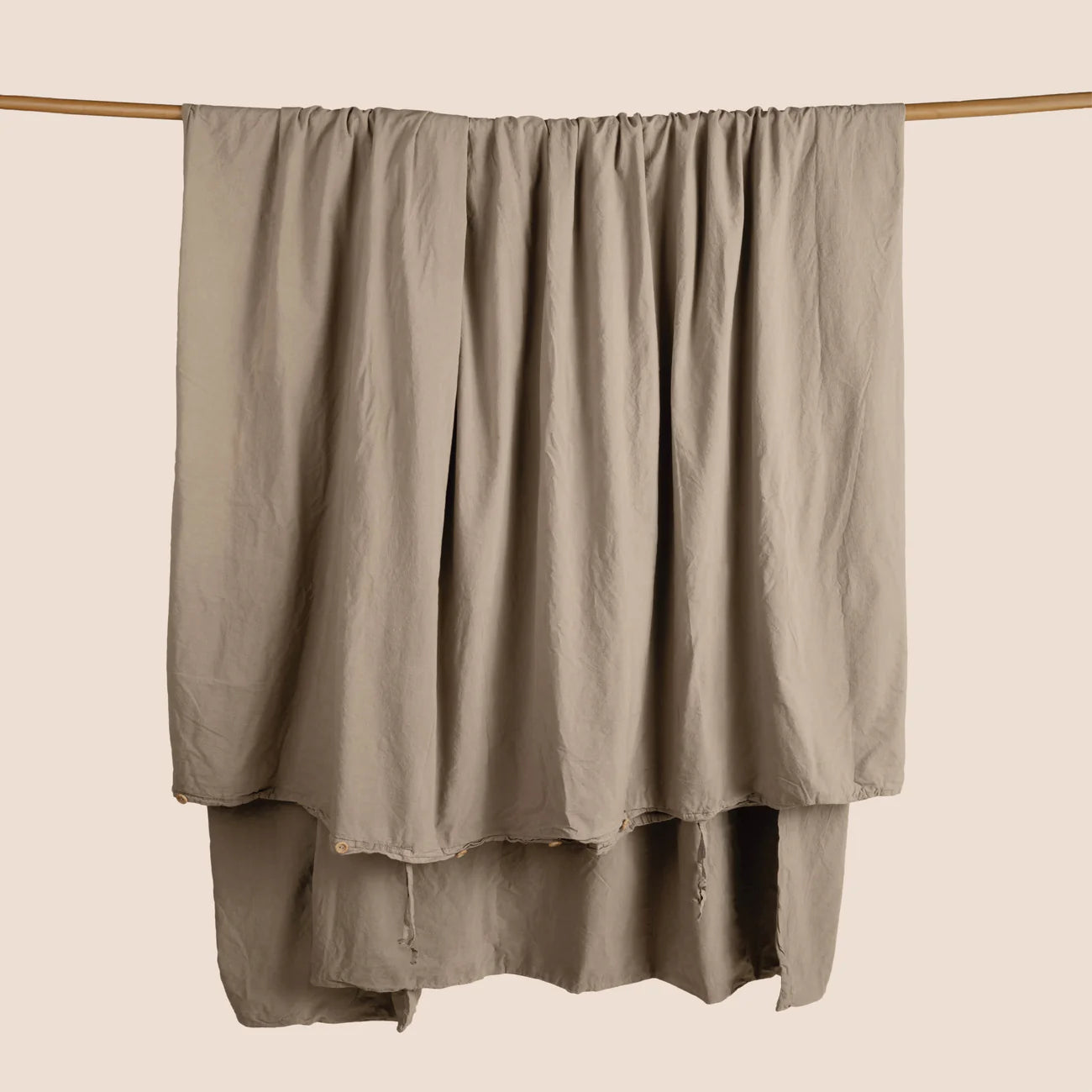 Dr. Weil Garment Washed Percale Duvet Cover, Desert Sand
