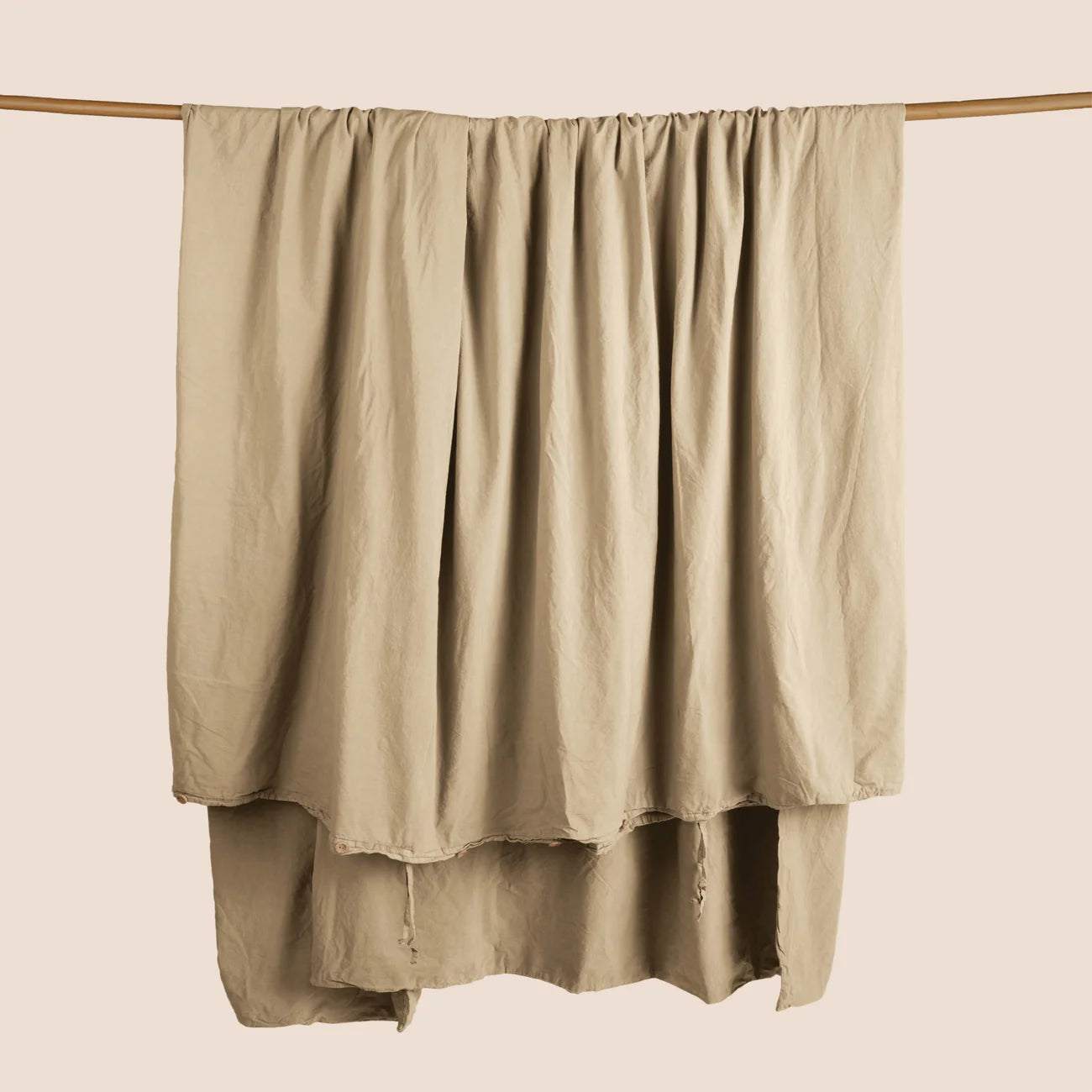 Dr. Weil Garment Washed Percale Duvet Cover, Ochre