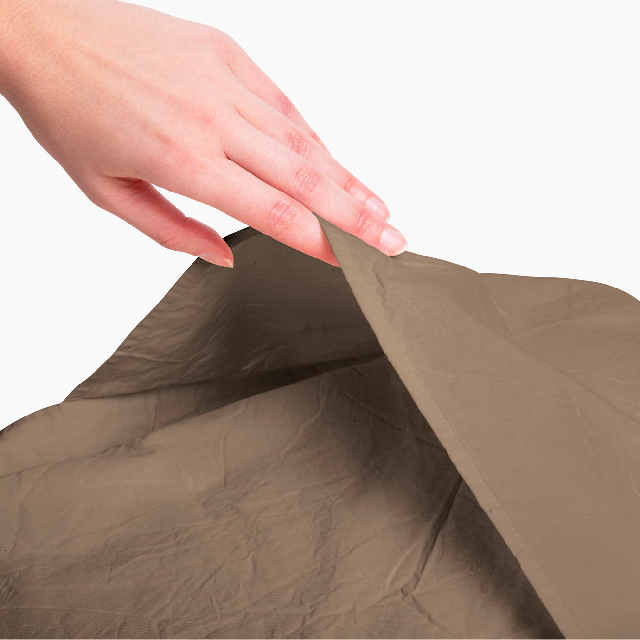 Dr. Weil Garment Washed Percale Pillow Sham, Desert Sand