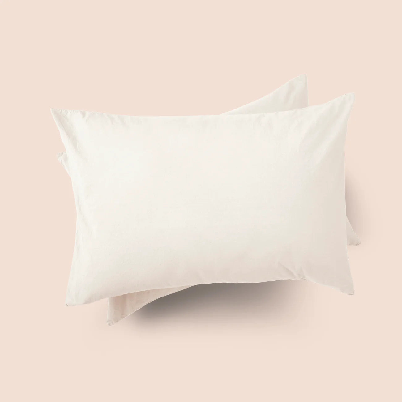 Dr. Weil Garment Washed Percale Pillow Sham, Ecru
