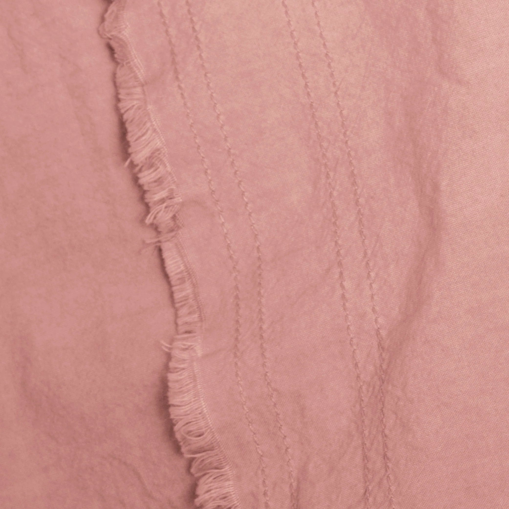 Dr. Weil Garment Washed Percale Sheets, Pink Sandstone