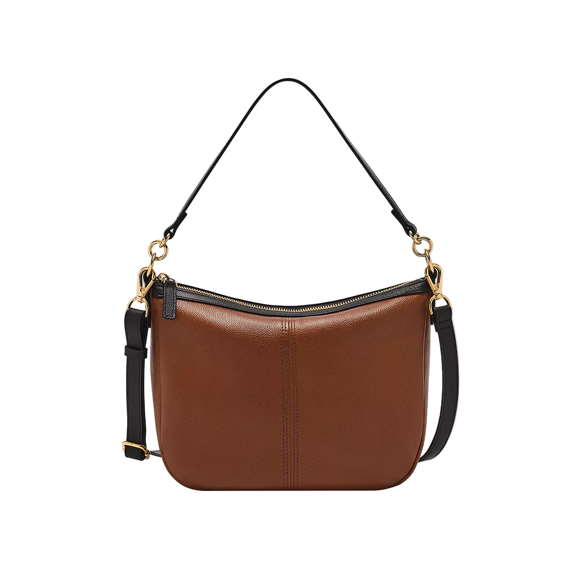 Fossil Jolie Crossbody, Brown/Black