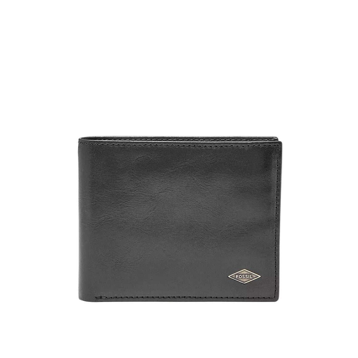 Fossil Ryan RFID Bifold Leather Wallet, Black