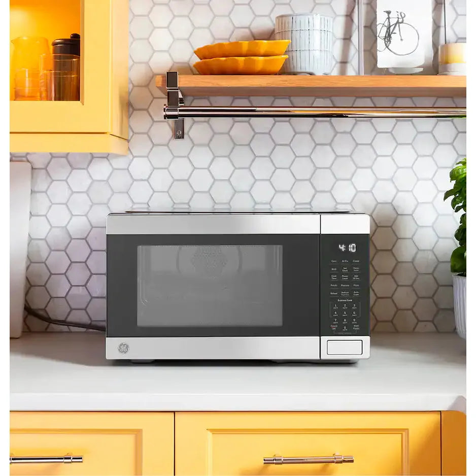 GE Convection Microwave with Air Fry, Stainless Steel