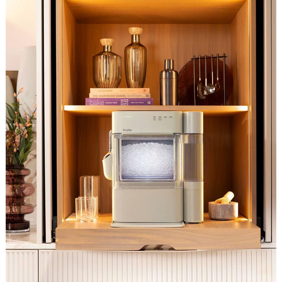 GE Profile Opal 2.0 Ultra Nugget Ice Maker, Sandstone