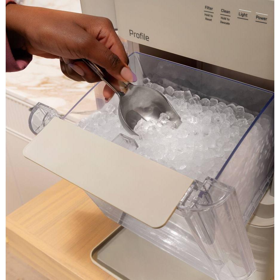 GE Profile Opal 2.0 Ultra Nugget Ice Maker, Sandstone