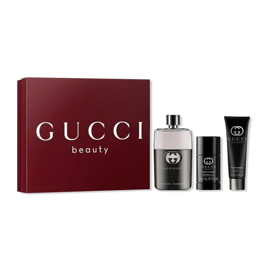 GUCCI - Guilty Eau de Toilette 3 Piece Gift Set