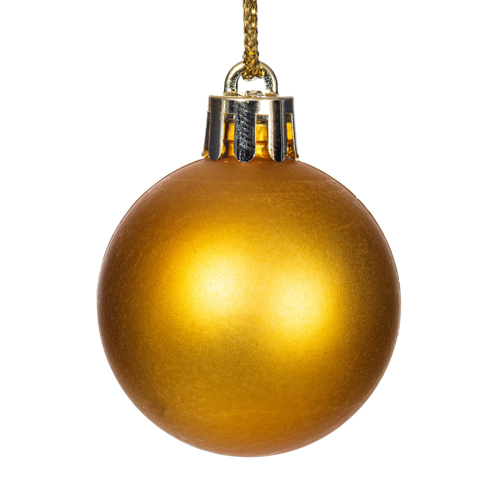 Gold Shiny & Matte Ornament