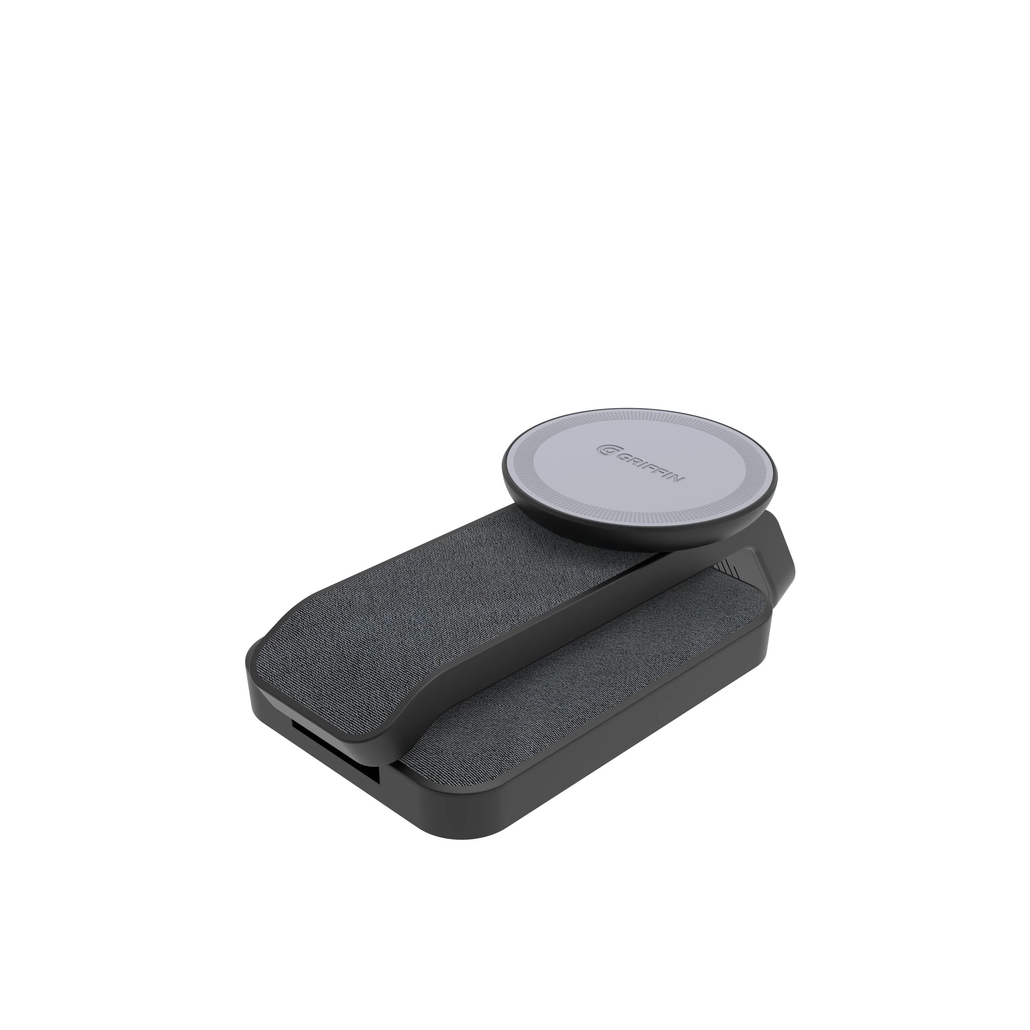 Griffin 3-in-1 Foldable Wireless Charger, Black