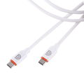 Griffin Ultra Durable 6 Ft USB-C to USB-C Charging Cable, White