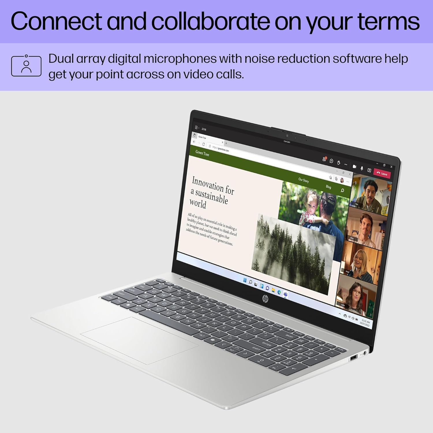 HP 8 GB Ram Laptop with HD Touchscreen, 15.6"