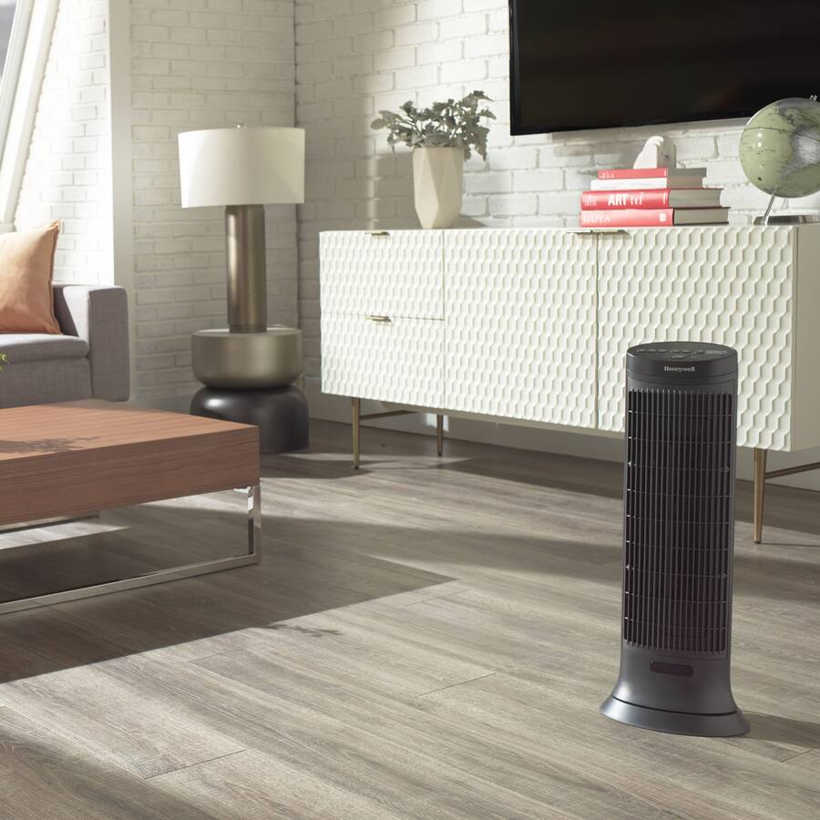 Honeywell Ceramic Tower Heater, Slate Gray
