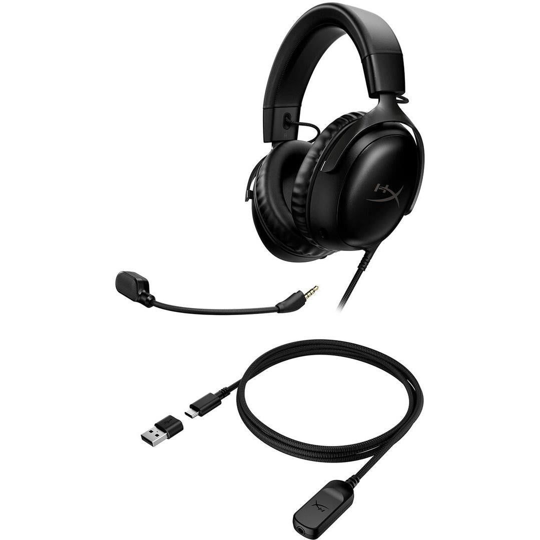 HyperX Cloud III Wired Gaming Headset, Black