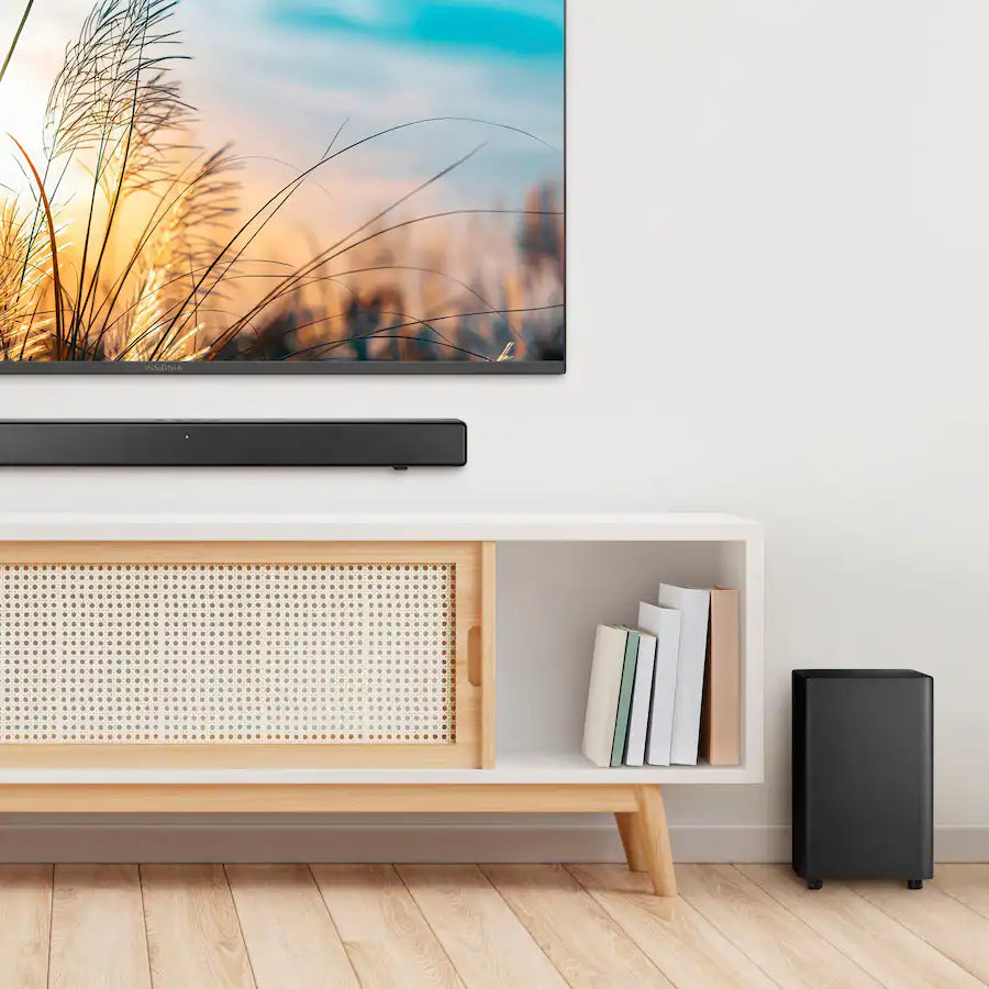 Insignia 2.1 Channel Soundbar, Black