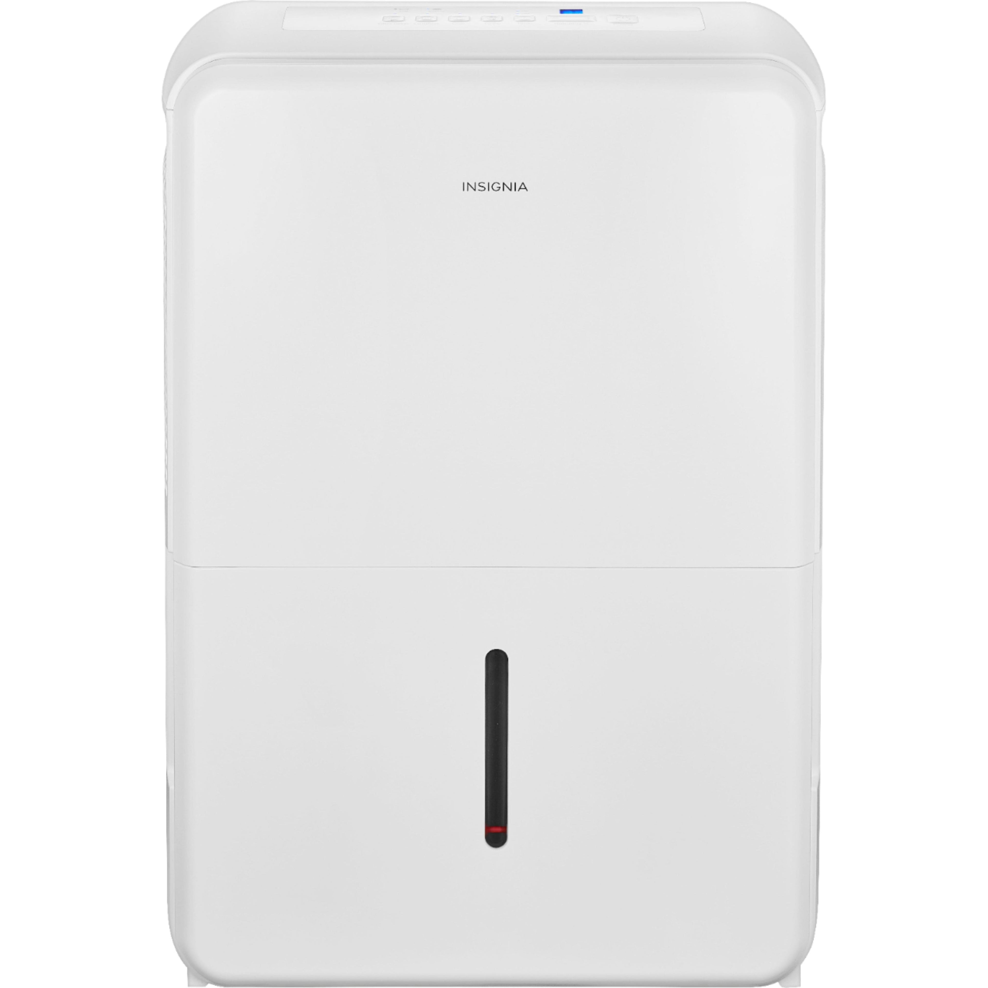 Insignia 50-Pint Dehumidifier - White