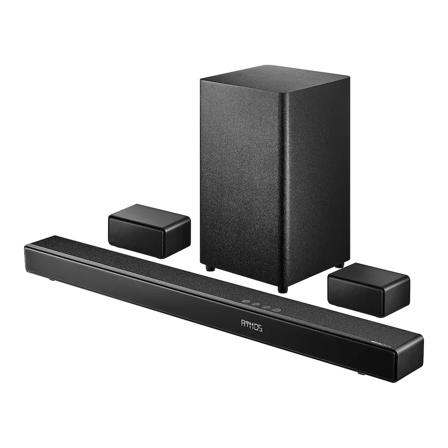 Insignia 5.1.2 Channel Home Theater Soundbar, Black