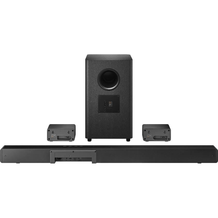 Insignia 5.1.2 Channel Home Theater Soundbar, Black