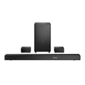 Insignia 5.1.2 Channel Home Theater Soundbar with Wireless Subwoofer and Rear Speakers, Dolby Atmos, DTS:X, Bluetooth, Black