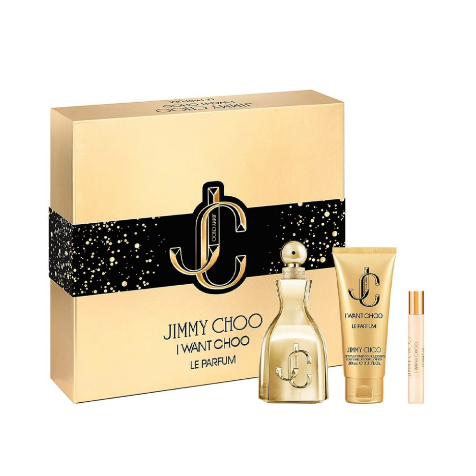 JIMMY CHOO - I Want Choo Le Parfum 3 Piece Gift Set