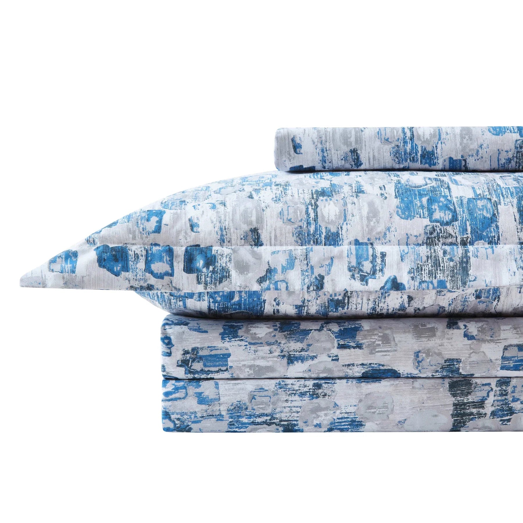 Jazz Duvet Cover Set, Blue