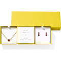 Kendra Scott Cailin Burgundy CZ Birthstone Gift Set