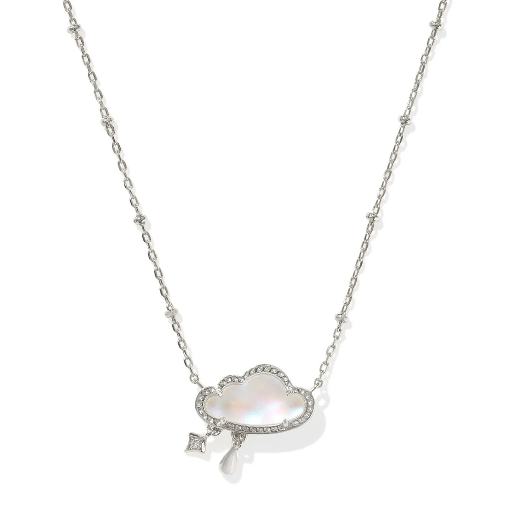 Kendra Scott Celeste Cloud Necklace, Silver