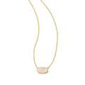 Kendra Scott Grayson Short Pendant Necklace, Iridescent Drusy