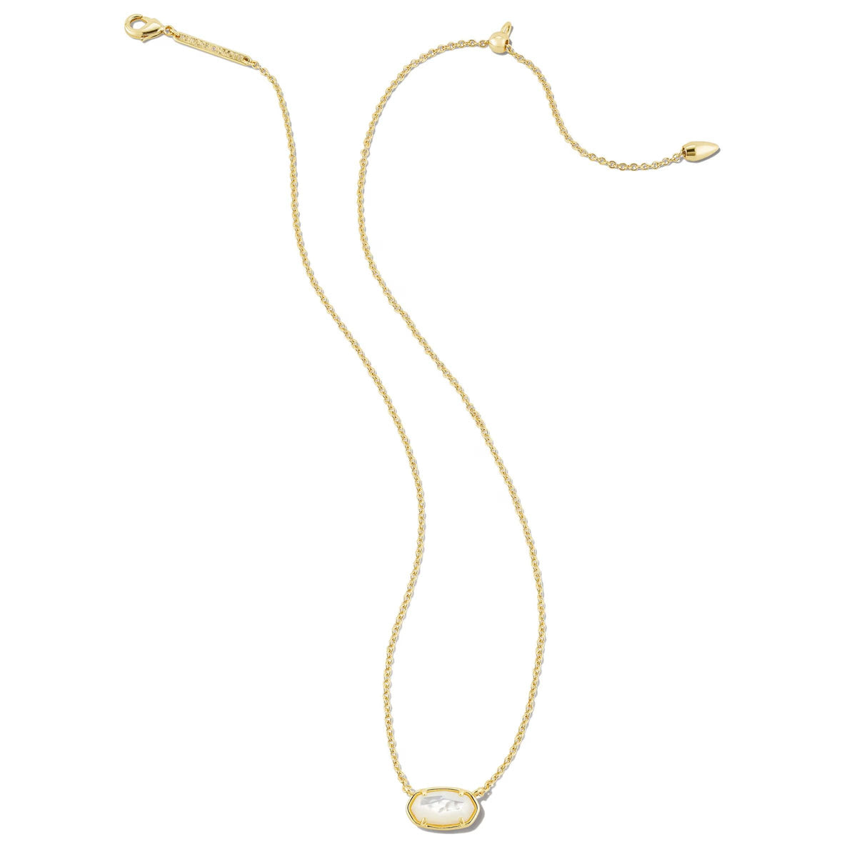 Kendra Scott Grayson Short Pendant Necklace, Mother of Pearl