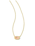 Kendra Scott Grayson Short Pendant Necklace, Rose quartz