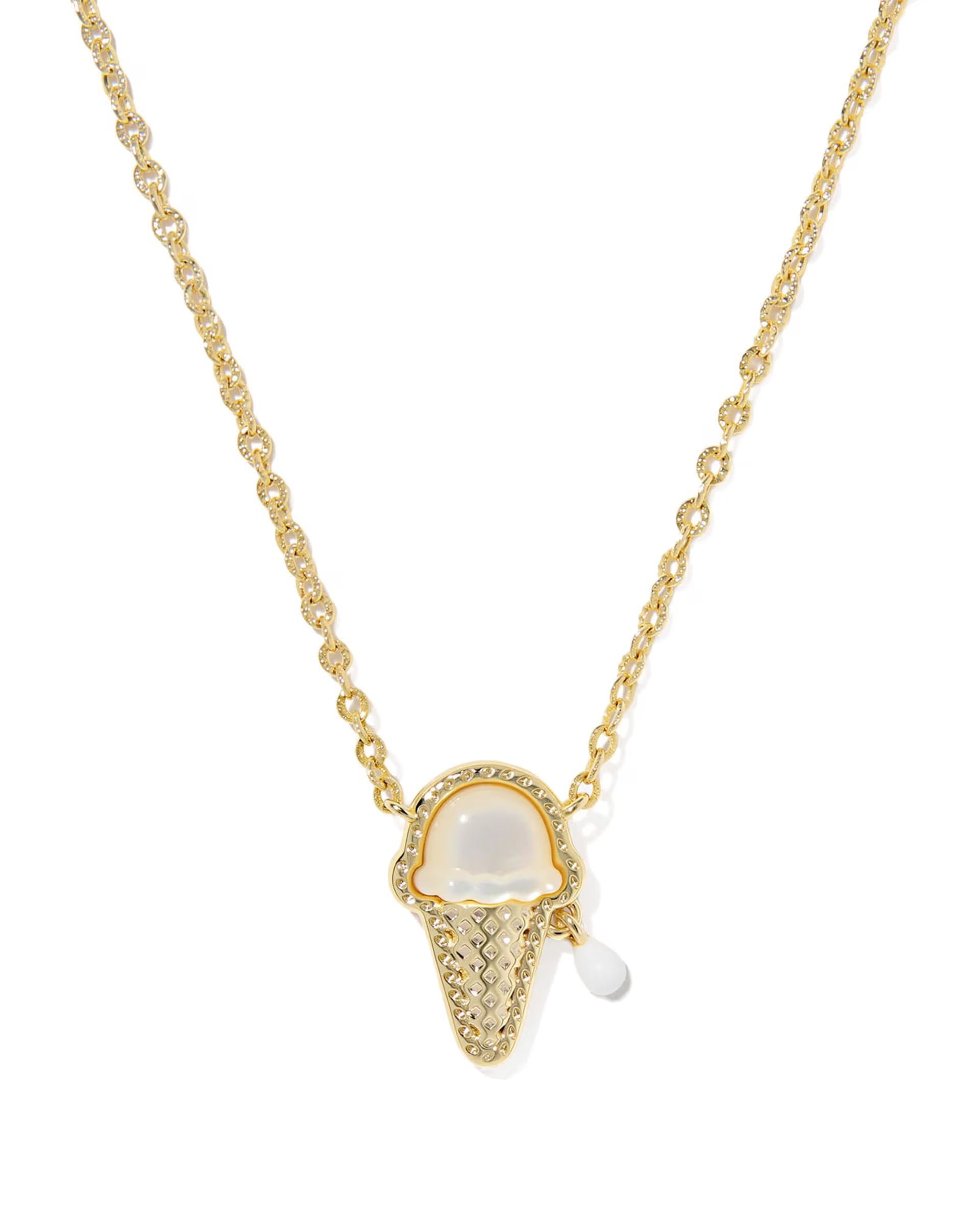Kendra Scott Ice Cream Reversible Necklace, Mother of Pearl
