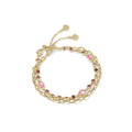 Kendra Scott Mini Elisa Abbie Set of Chain Bracelets, Pink Mix