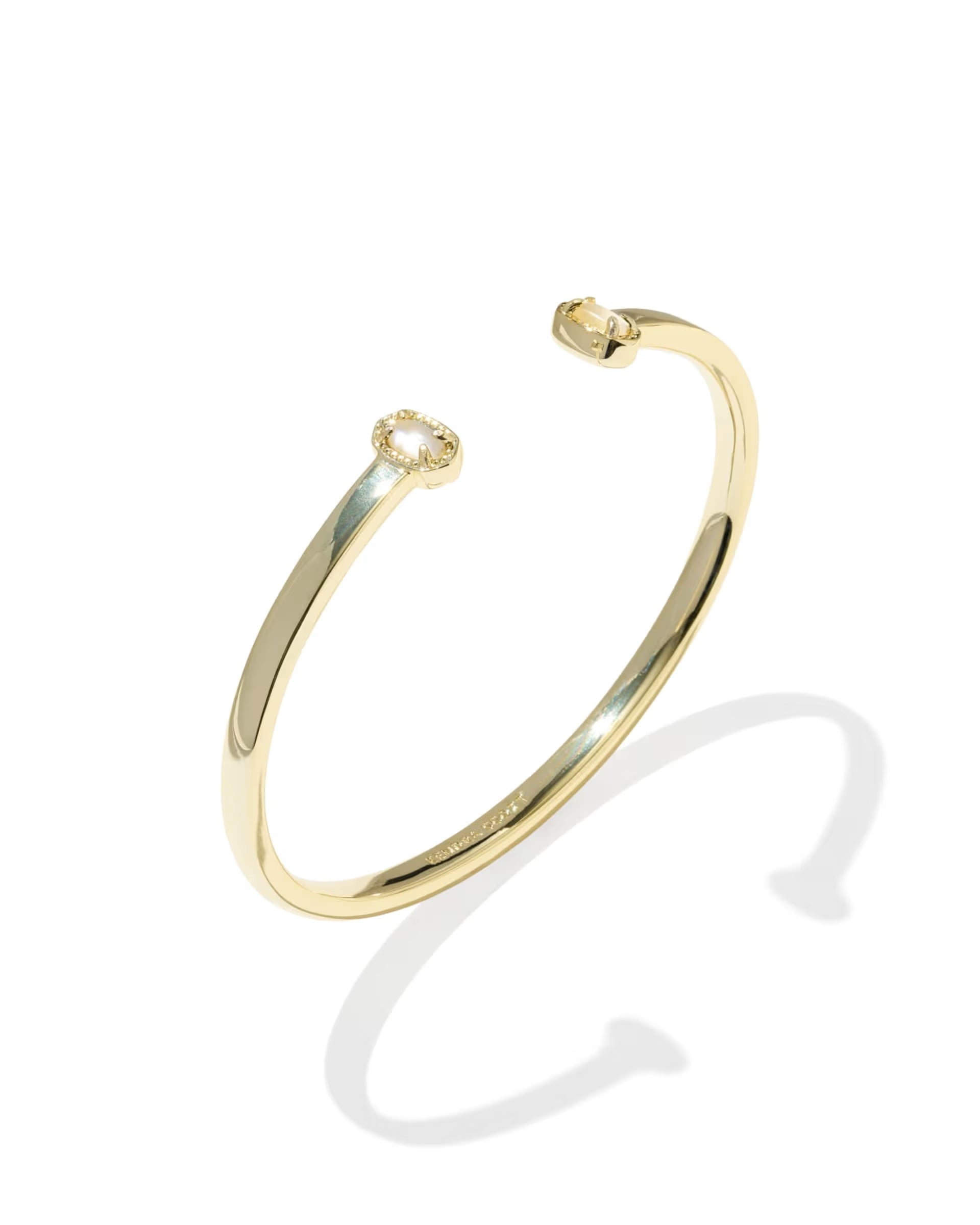 Kendra Scott Mini Elton Cuff Bracelet, Mother of Pearl