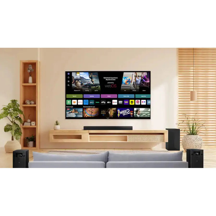 LG 5.1 Channel Home Theater Soundbar, Black